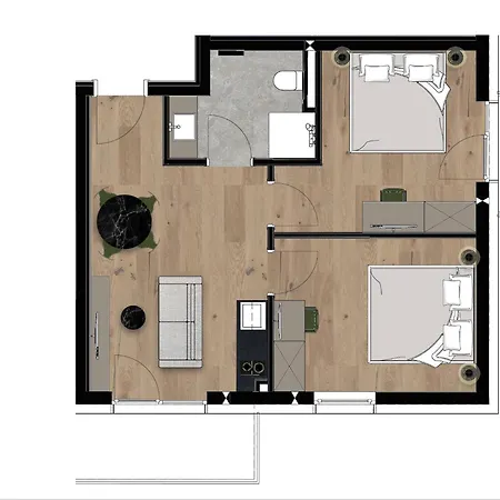 Апартаменты In Kirchberg Near Lift Кирхберг